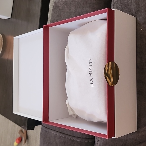 Hammitt Pink Crossbody Bag with Gold Accents - Picture 14 of 15